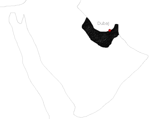 dubaj mapa