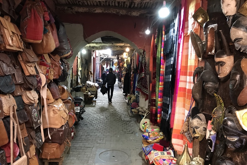 10 Maroko Marakes Medina
