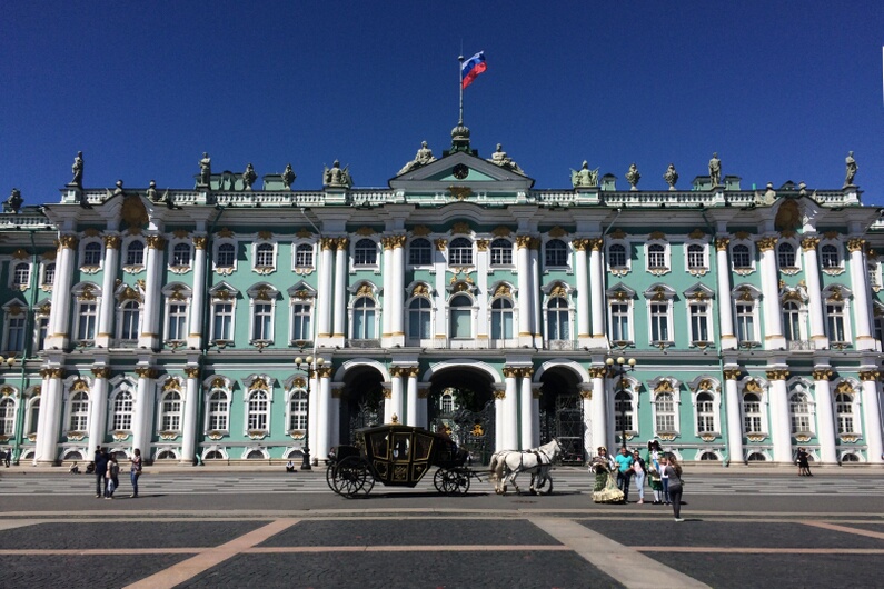 Petrohrad Zimní palác