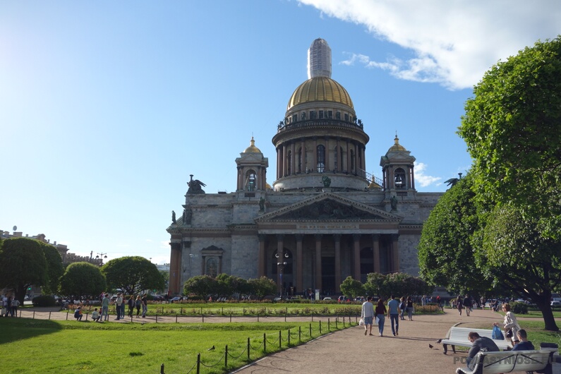 Petrohrad Katedrála svatého Izáka