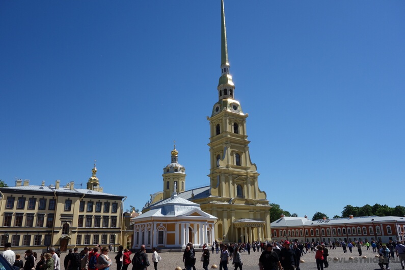 Petrohrad Katedrála sv. Petra a Pavla