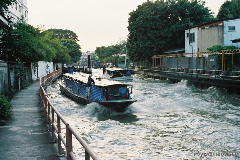 Thajsko Bangkok klong