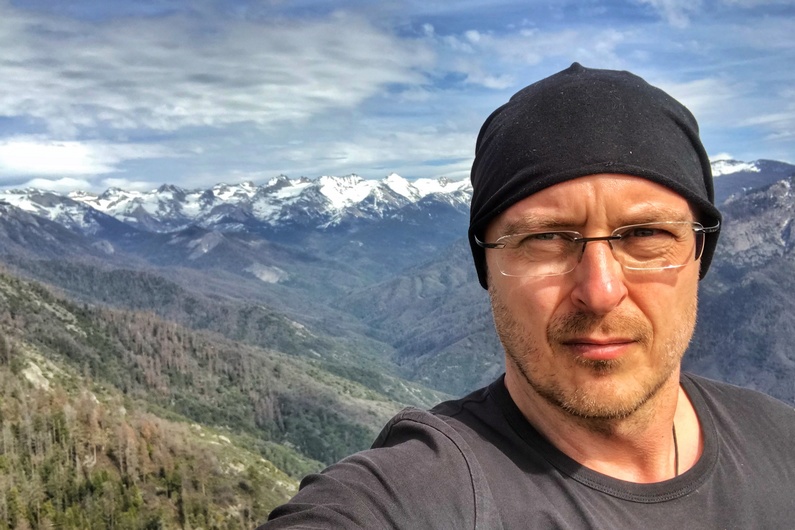 USA Sequoia view from Moro Rock