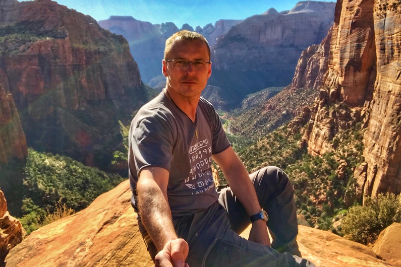 USA Zion Canyon Overlook Trail