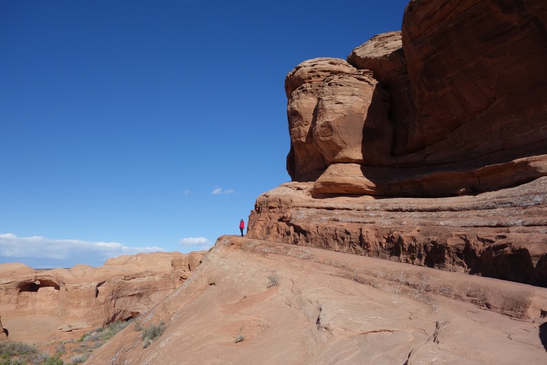 USA Delicate Arch trail