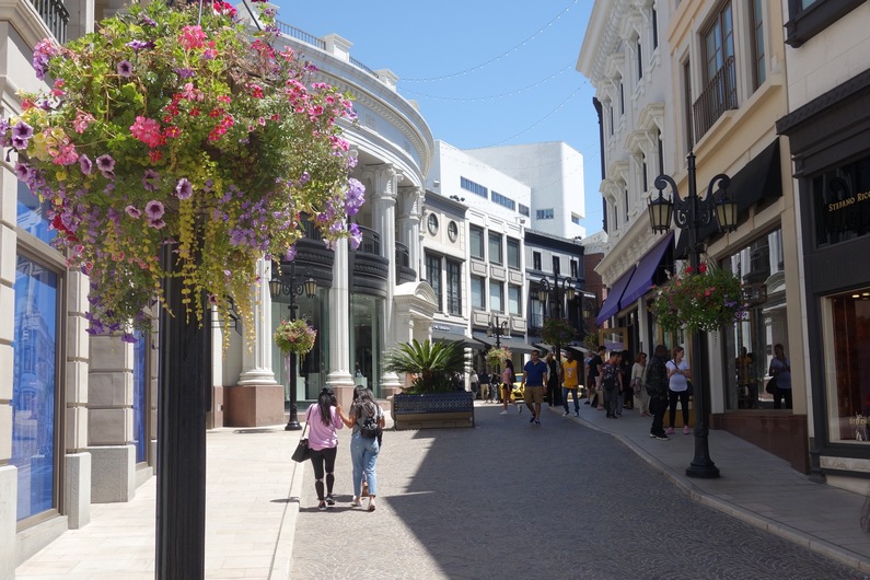 USA Los Angeles Rodeo Drive