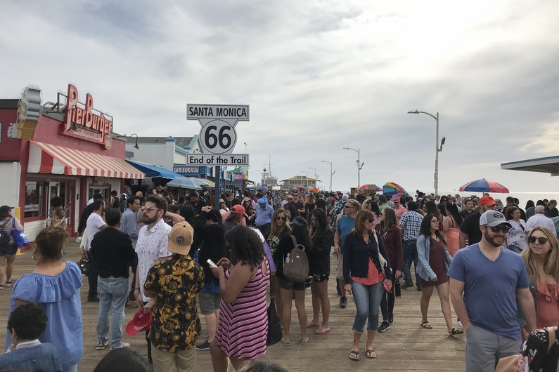 USA Santa Monica pier