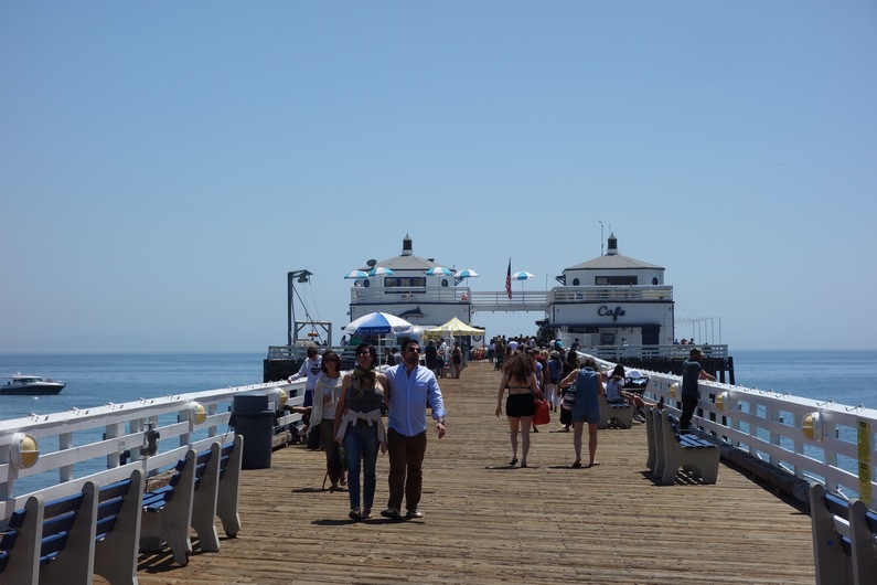 USA Malibu pier