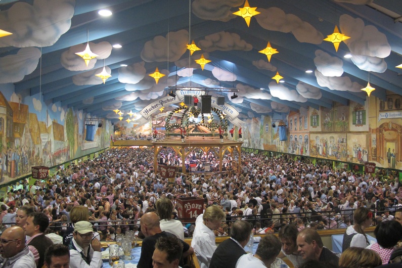 Oktoberfest tent 1