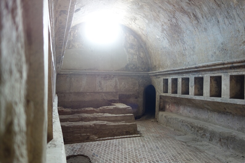 Pompeje Terme Stabiane